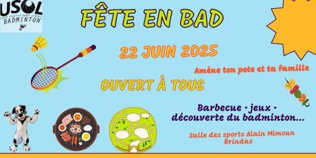 Retour en images sur la fête du Badminton avec l'article du Progrès